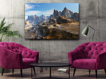 Obraz na stenu Medzi skalami